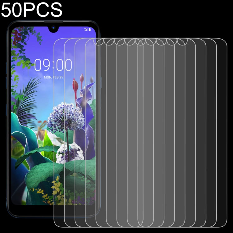 50 PCS 0.26mm 9H 2.5D Tempered Glass Film, For LG K31 (50 PCS), For LG K40S (50 PCS), For LG K41S (50 PCS), For LG K50 (50 PCS), For LG K50S (50 PCS), For LG Q60 (50 PCS), For LG Q61 (50 PCS), For LG K51S (50 PCS)