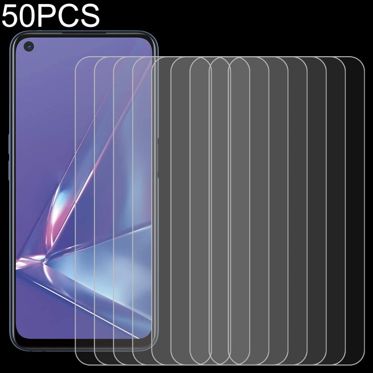 50 PCS 0.26mm 9H 2.5D Tempered Glass Film, For OPPO A73 5G (50 PCS), For OPPO A93 (50 PCS), For OPPO Realme 7 (50 PCS), For OPPO Realme 7i (50 PCS), For OPPO Realme C2 / C2s / C2 2020 (50 PCS), For OPPO Realme C17 (50 PCS), For OPPO Realme V3 (50 PCS) ...