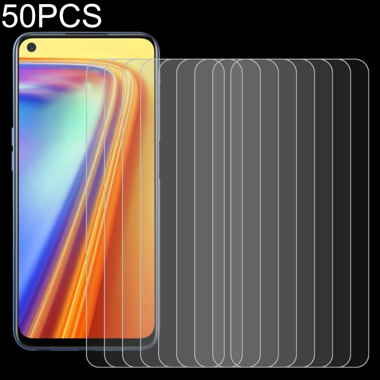 50 PCS 0.26mm 9H 2.5D Tempered Glass Film, For OPPO A73 5G (50 PCS), For OPPO A93 (50 PCS), For OPPO Realme 7 (50 PCS), For OPPO Realme 7i (50 PCS), For OPPO Realme C2 / C2s / C2 2020 (50 PCS), For OPPO Realme C17 (50 PCS), For OPPO Realme V3 (50 PCS) ...