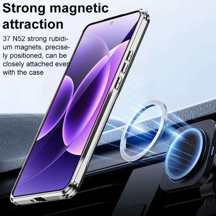 Carbon Fiber Textured Electroplated Lens Holder Magnetic Phone Case, For Xiaomi 17 Pro Max, For Xiaomi 17 Pro, For Xiaomi 15 Ultra, For Xiaomi 15 Pro, For Xiaomi 15
