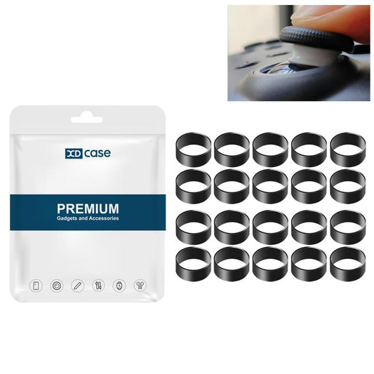 XDcase 20pcs Joystick Invisible Silicone Protectors for PS5 / PS4 / Xbox / ROG Ally
