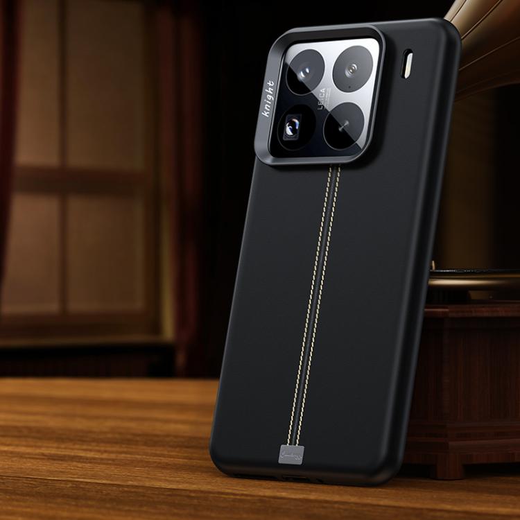 Jazz Series Retro Vegan Leather Textured Metal Frame Magnetic Phone Case, For Xiaomi 17, For Xiaomi 15S Pro, For Xiaomi 15 Pro, For Xiaomi 15, For Xiaomi 14 Pro, For Xiaomi 14