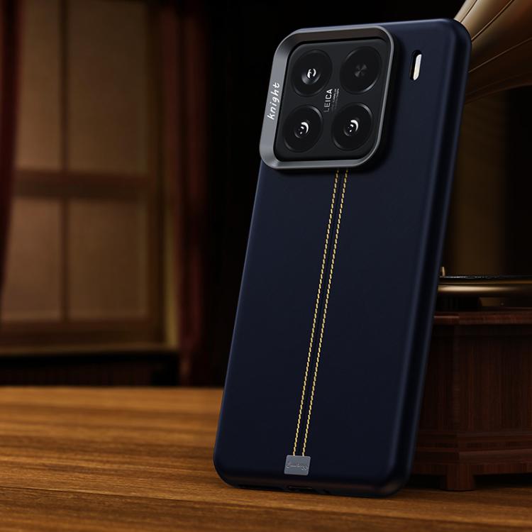 Jazz Series Retro Vegan Leather Textured Metal Frame Magnetic Phone Case, For Xiaomi 17, For Xiaomi 15S Pro, For Xiaomi 15 Pro, For Xiaomi 15, For Xiaomi 14 Pro, For Xiaomi 14