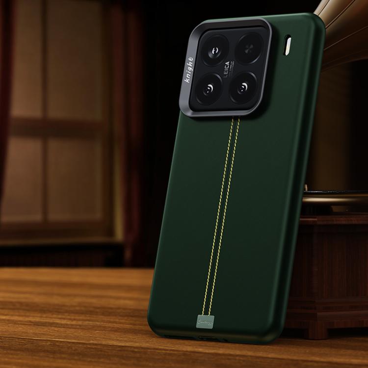 Jazz Series Retro Vegan Leather Textured Metal Frame Magnetic Phone Case, For Xiaomi 17, For Xiaomi 15S Pro, For Xiaomi 15 Pro, For Xiaomi 15, For Xiaomi 14 Pro, For Xiaomi 14