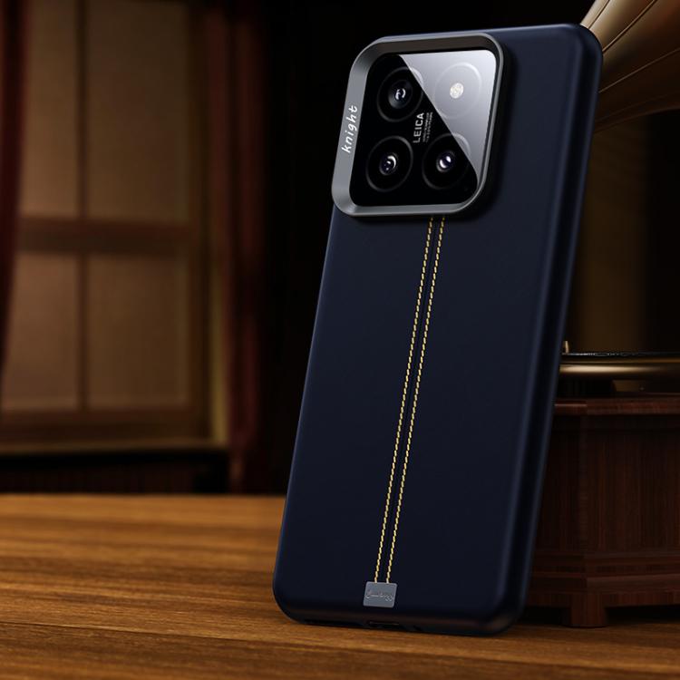 Jazz Series Retro Vegan Leather Textured Metal Frame Magnetic Phone Case, For Xiaomi 17, For Xiaomi 15S Pro, For Xiaomi 15 Pro, For Xiaomi 15, For Xiaomi 14 Pro, For Xiaomi 14