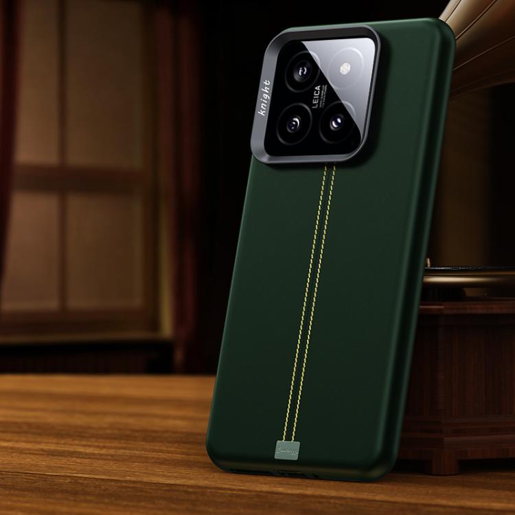 Jazz Series Retro Vegan Leather Textured Metal Frame Magnetic Phone Case, For Xiaomi 17, For Xiaomi 15S Pro, For Xiaomi 15 Pro, For Xiaomi 15, For Xiaomi 14 Pro, For Xiaomi 14