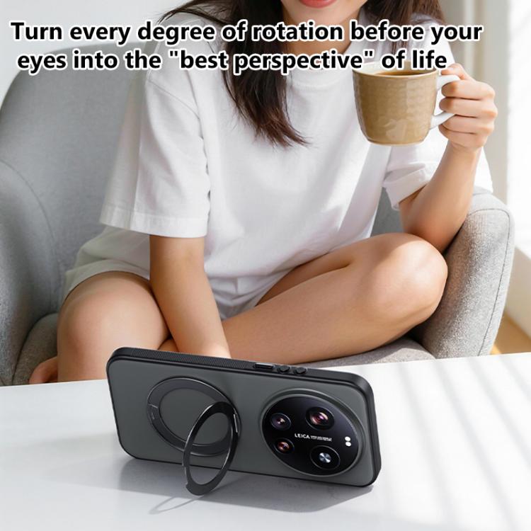 Boundless Series Skin Feel Magnetic Holder Phone Case, For Xiaomi 17 Ultra