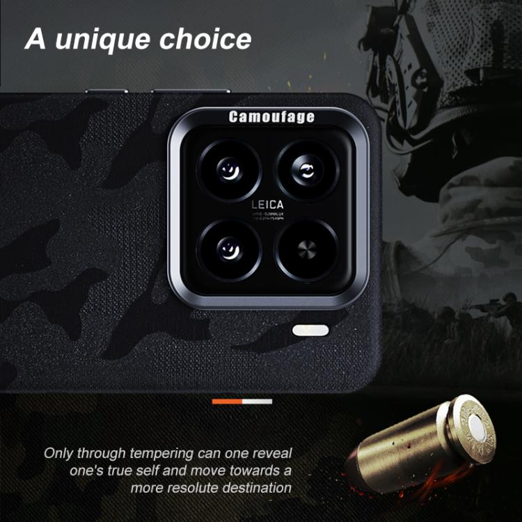Camouflage Full Coverage Magnetic Shockproof Phone Case, For Xiaomi 15S Pro, For Xiaomi 15 Pro, For Xiaomi 15, For Xiaomi 14 Pro, For Xiaomi 14, For Xiaomi 13 Pro, For Xiaomi 13