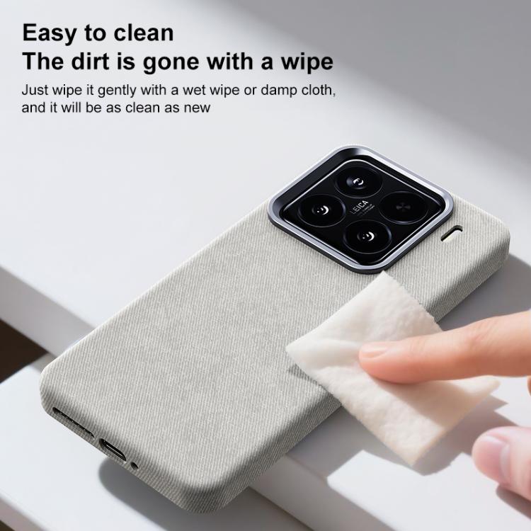 Flannel Textured Magnetic Full Coverage Phone Case, For Xiaomi 15S Pro, For Xiaomi 15 Pro, For Xiaomi 15, For Xiaomi 14 Pro, For Xiaomi 14, For Xiaomi 13 Pro, For Xiaomi 13
