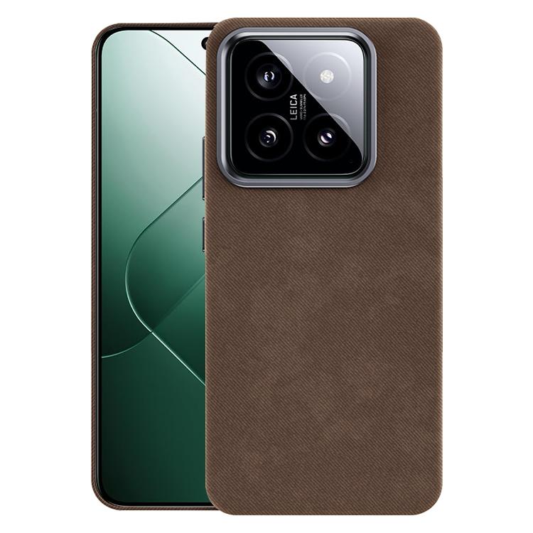 Flannel Textured Magnetic Full Coverage Phone Case, For Xiaomi 15S Pro, For Xiaomi 15 Pro, For Xiaomi 15, For Xiaomi 14 Pro, For Xiaomi 14, For Xiaomi 13 Pro, For Xiaomi 13