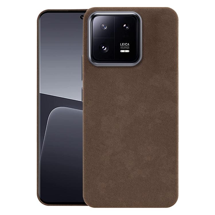 Flannel Textured Magnetic Full Coverage Phone Case, For Xiaomi 15S Pro, For Xiaomi 15 Pro, For Xiaomi 15, For Xiaomi 14 Pro, For Xiaomi 14, For Xiaomi 13 Pro, For Xiaomi 13