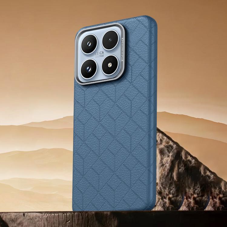Rubik Cube Series Embossed Grid Pattern Magnetic Phone Case, For Xiaomi 17, For Xiaomi 15S Pro, For Xiaomi 15 Pro, For Xiaomi 15, For Xiaomi 14 Pro, For Xiaomi 14, For Xiaomi 13 Pro, For Xiaomi 13