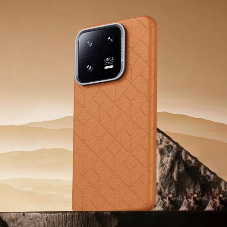 Rubik Cube Series Embossed Grid Pattern Magnetic Phone Case, For Xiaomi 17, For Xiaomi 15S Pro, For Xiaomi 15 Pro, For Xiaomi 15, For Xiaomi 14 Pro, For Xiaomi 14, For Xiaomi 13 Pro, For Xiaomi 13