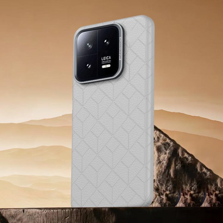 Rubik Cube Series Embossed Grid Pattern Magnetic Phone Case, For Xiaomi 17, For Xiaomi 15S Pro, For Xiaomi 15 Pro, For Xiaomi 15, For Xiaomi 14 Pro, For Xiaomi 14, For Xiaomi 13 Pro, For Xiaomi 13