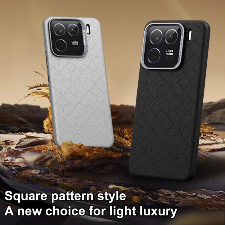 Rubik Cube Series Embossed Grid Pattern Magnetic Phone Case, For Xiaomi 17, For Xiaomi 15S Pro, For Xiaomi 15 Pro, For Xiaomi 15, For Xiaomi 14 Pro, For Xiaomi 14, For Xiaomi 13 Pro, For Xiaomi 13