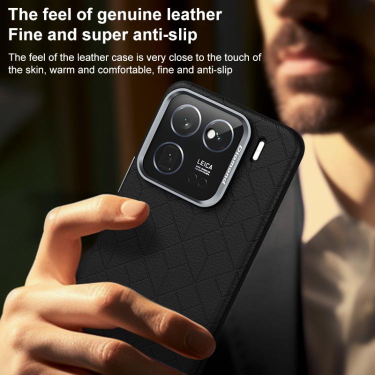 Rubik Cube Series Embossed Grid Pattern Magnetic Phone Case, For Xiaomi 17, For Xiaomi 15S Pro, For Xiaomi 15 Pro, For Xiaomi 15, For Xiaomi 14 Pro, For Xiaomi 14, For Xiaomi 13 Pro, For Xiaomi 13