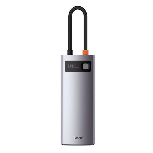Baseus Metallic Glow Series CAHUB-CX0G 5 in 1 Multifunctional Type-C HUB Docking Station