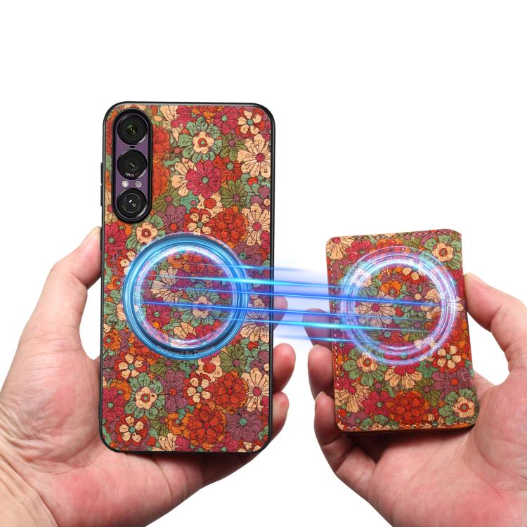 Denior Flower Language Series Magnetic Phone Case, For Xiaomi 17 Ultra