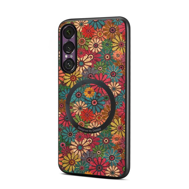 Denior Flower Language Series Magnetic Phone Case, For Xiaomi 17 Ultra