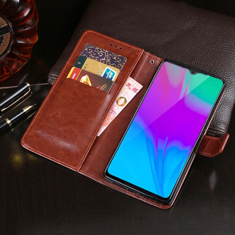idewei Crazy Horse Texture Horizontal Flip Leather Case with Holder & Card Slots & Wallet, For Vivo Y91C, For Wiko View4 Lite, For Wiko View 5, For Wiko View5 Plus, For Wiko Y61, For Xiaomi Mi 10 Ultra
