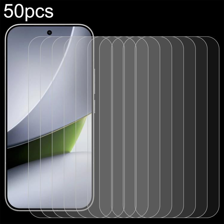 50 PCS/Pack 0.18mm High Aluminum Tempered Glass Film, Support Fingerprint Unlocking, For Xiaomi 18 Pro Max 5G, For Xiaomi 18 Pro 5G, For Redmi K100 Pro Max 5G, For Xiaomi Poco F9 Ultra 5G, For Xiaomi Poco F9 Pro 5G, For Redmi K90 Ultra 5G              ...