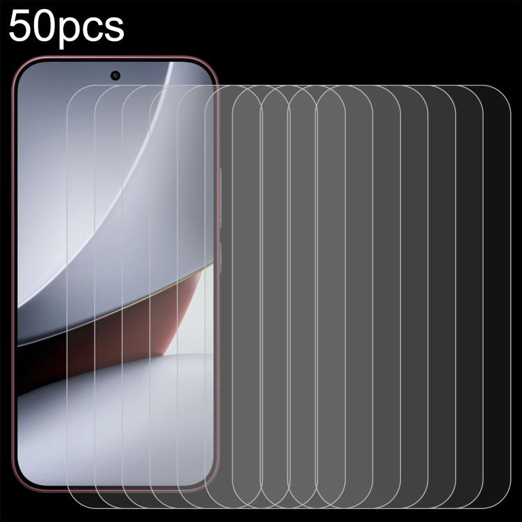 50 PCS/Pack 0.18mm High Aluminum Tempered Glass Film, Support Fingerprint Unlocking, For Xiaomi 18 Pro Max 5G, For Xiaomi 18 Pro 5G, For Redmi K100 Pro Max 5G, For Xiaomi Poco F9 Ultra 5G, For Xiaomi Poco F9 Pro 5G, For Redmi K90 Ultra 5G              ...