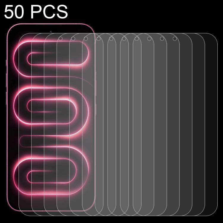 50 PCS/Pack 0.18mm High Aluminum Tempered Glass Film, Support Fingerprint Unlocking, For Xiaomi 18 Pro Max 5G, For Xiaomi 18 Pro 5G, For Redmi K100 Pro Max 5G, For Xiaomi Poco F9 Ultra 5G, For Xiaomi Poco F9 Pro 5G, For Redmi K90 Ultra 5G              ...