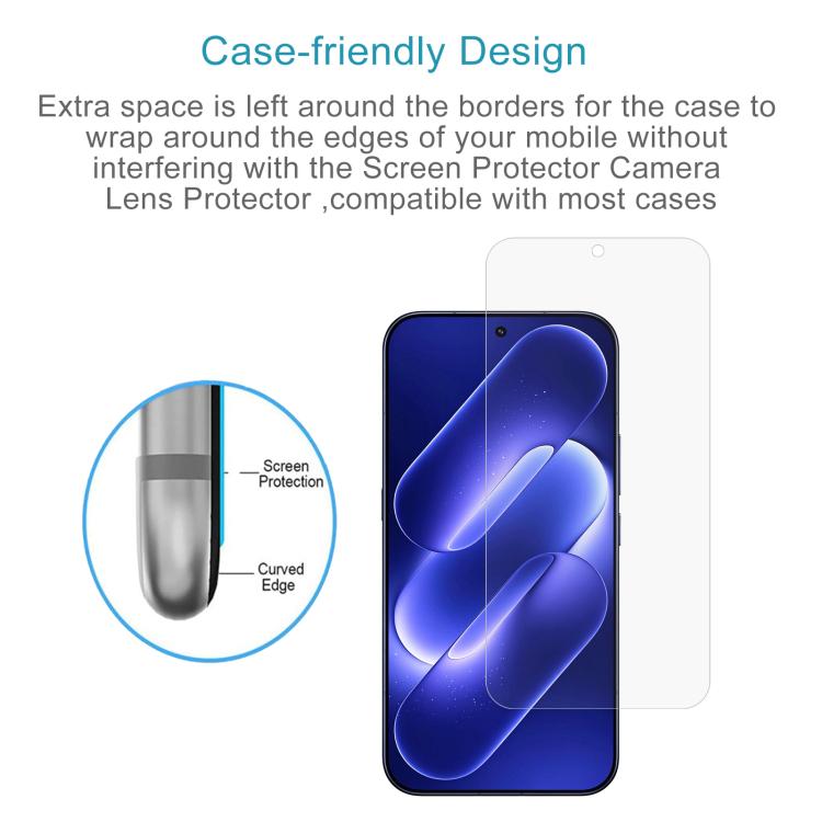 50 PCS/Pack 0.18mm High Aluminum Tempered Glass Film, Support Fingerprint Unlocking, For Xiaomi 18 Pro Max 5G, For Xiaomi 18 Pro 5G, For Redmi K100 Pro Max 5G, For Xiaomi Poco F9 Ultra 5G, For Xiaomi Poco F9 Pro 5G, For Redmi K90 Ultra 5G              ...