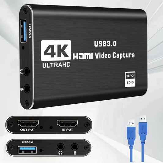 NK-S41 USB 3.0 HDMI 4Kp30 HD Video Capture Card Device, NK-S41