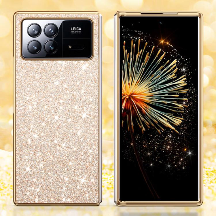 Electroplate Glittery Shockproof Phone Case, For Xiaomi Mix Flip 2, For Xiaomi Mix Flip, For Xiaomi Mix Fold 4, For Xiaomi Mix Fold 3