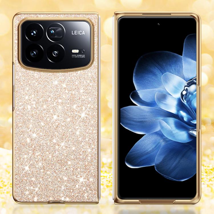 Electroplate Glittery Shockproof Phone Case, For Xiaomi Mix Flip 2, For Xiaomi Mix Flip, For Xiaomi Mix Fold 4, For Xiaomi Mix Fold 3
