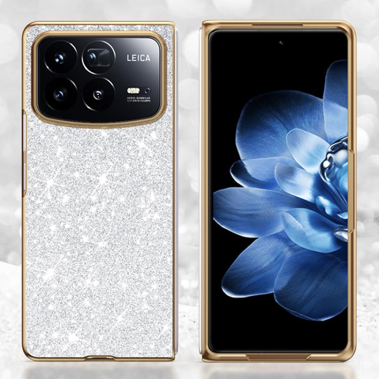 Electroplate Glittery Shockproof Phone Case, For Xiaomi Mix Flip 2, For Xiaomi Mix Flip, For Xiaomi Mix Fold 4, For Xiaomi Mix Fold 3