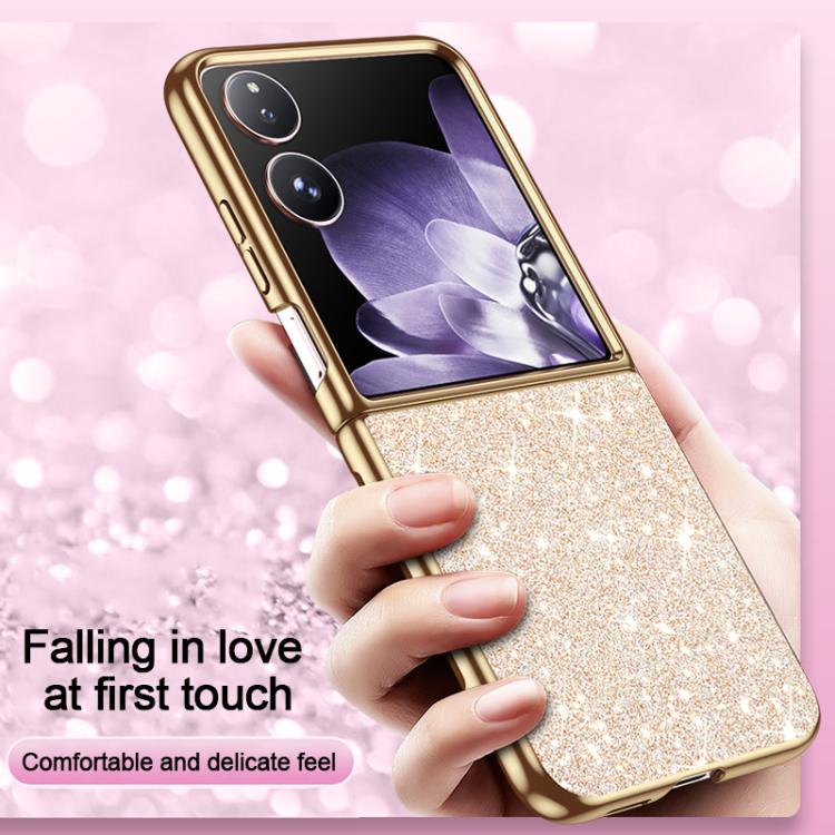 Electroplate Glittery Shockproof Phone Case, For Xiaomi Mix Flip 2, For Xiaomi Mix Flip, For Xiaomi Mix Fold 4, For Xiaomi Mix Fold 3