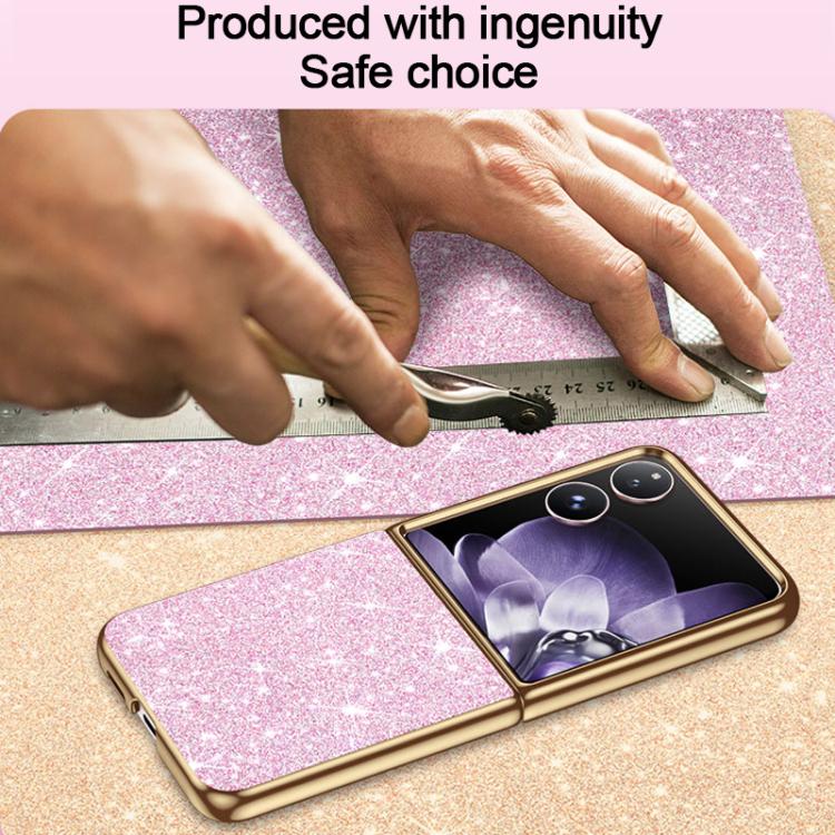 Electroplate Glittery Shockproof Phone Case, For Xiaomi Mix Flip 2, For Xiaomi Mix Flip, For Xiaomi Mix Fold 4, For Xiaomi Mix Fold 3