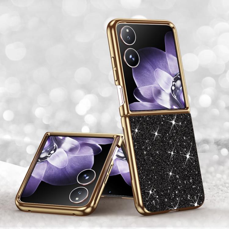 Electroplate Glittery Shockproof Phone Case, For Xiaomi Mix Flip 2, For Xiaomi Mix Flip, For Xiaomi Mix Fold 4, For Xiaomi Mix Fold 3