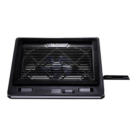 NUOXI C600 Colorful RGB Laptop Cooler Support 8-Level Adjustable Height, Single Fan, Dual Fans