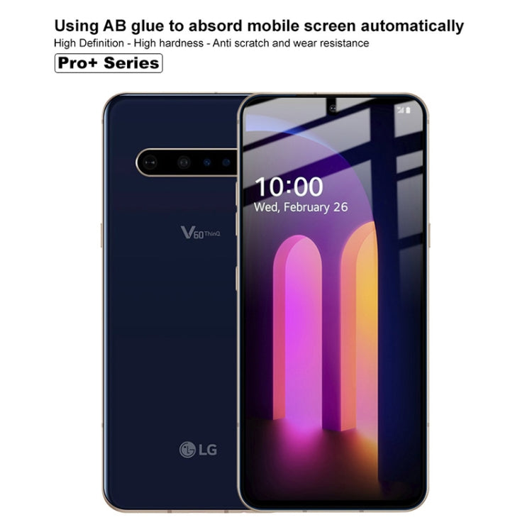 IMAK 9H Surface Hardness Full Screen Tempered Glass Film Pro+ Series, For LG V60 ThinQ 5G, For OPPO A32 / A53 2020, For Google Pixel 4a 5G, For Google Pixel 5, For Sony Xperia 5 II