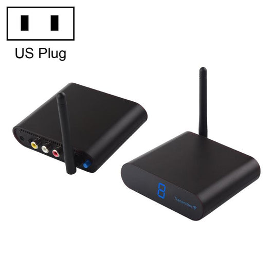 Measy AV230-2 2.4GHz Set-top Box Wireless Audio / Video Transmitter + 2 Receiver, with IR Extension Function, US Plug, EU Plug, AU Plug, UK Plug
