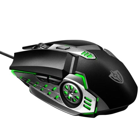 SHIPADOO G5 6D 3200DPI Gaming Mechanical USB Wired Mouse, G5 6D