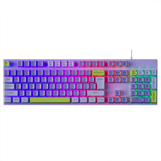 SHIPADOO GK80 104 Keys Mechanical Feel USB Wired Keyboard