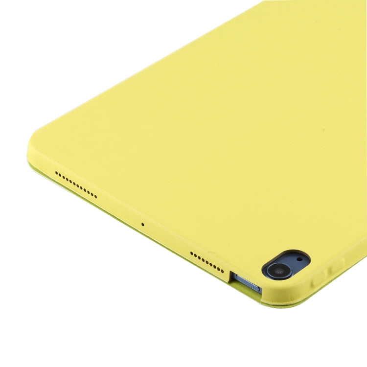 3-fold Horizontal Flip Smart Leather Case with Sleep / Wake-up Function & Holder, For iPad Air 2022 / 2020 10.9