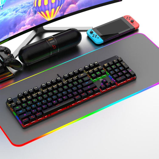 SHIPADOO HJK901-10 RGB Backlight Mechanical USB Wired Keyboard