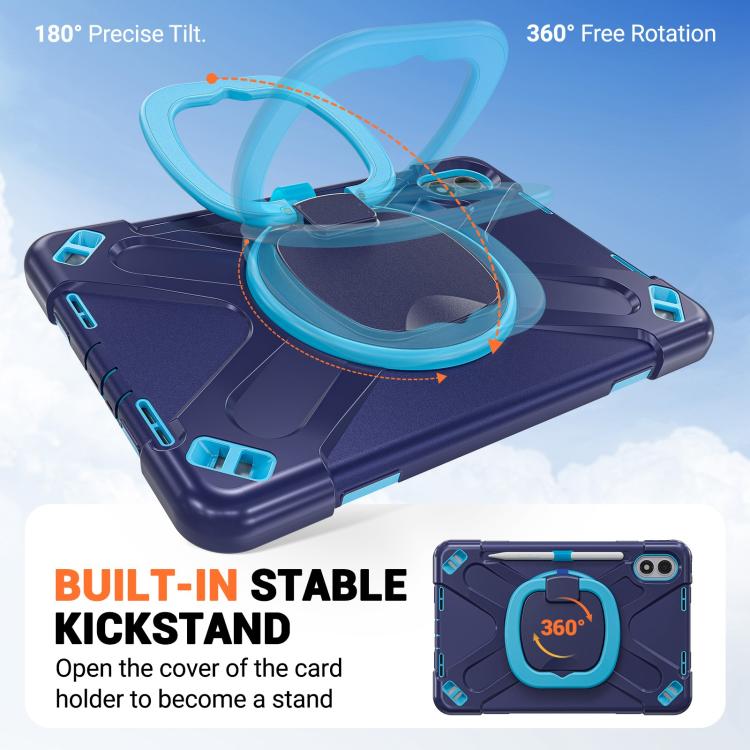 Silicone Hybrid PC Tablet Case with Holder & Shoulder Strap, For Xiaomi Redmi Pad 2 Pro 12.1 2026