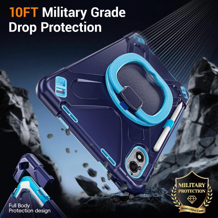 Silicone Hybrid PC Tablet Case with Holder & Shoulder Strap, For Xiaomi Redmi Pad 2 Pro 12.1 2026
