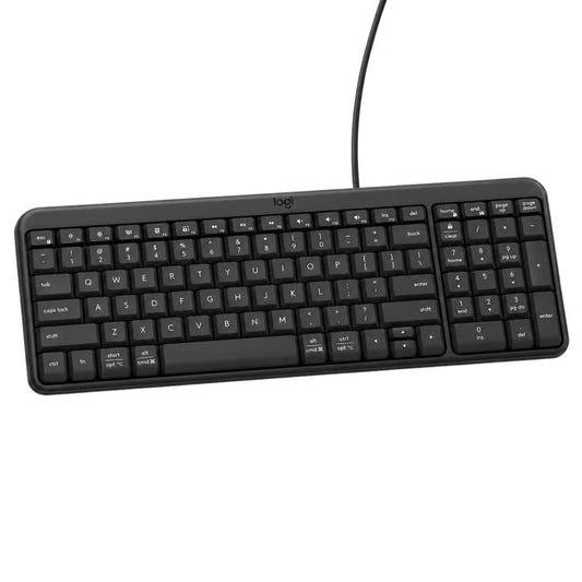 Logitech K106 USB Waterproof Splash Wired Keyboard, K106