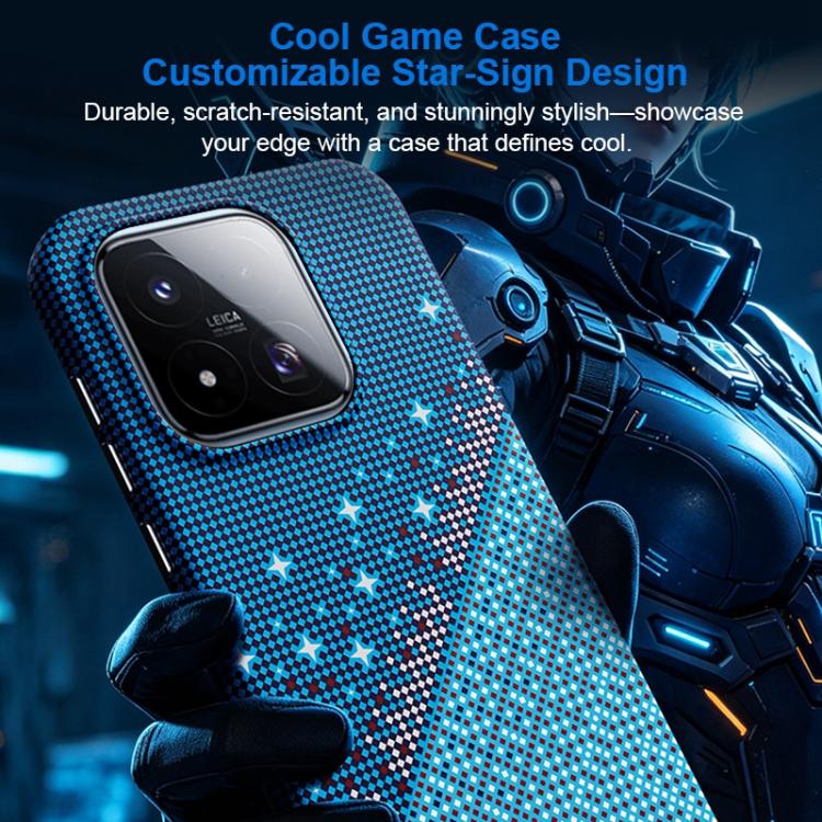 Asterism Pattern TPU Magnetic Phone Case, For Xiaomi 17 Max, For Xiaomi 17 Pro Max, For Xiaomi 17 Pro, For Xiaomi 17