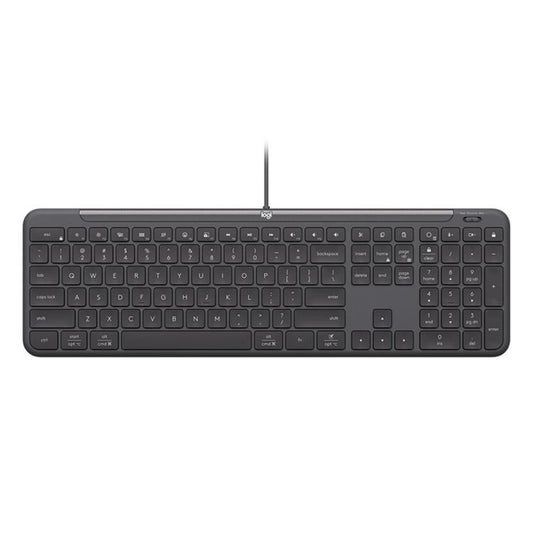 Logitech K620 Silent Wired Office AI Keyboard, K620