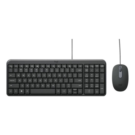 Logitech MK106 Wired Keyboard and Wired Mouse Combo
