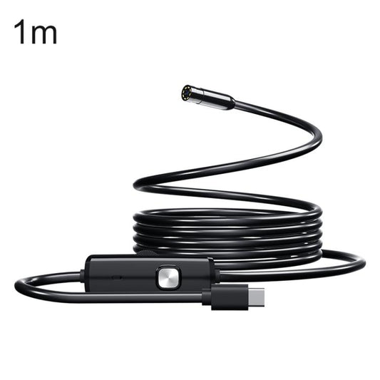 AN112T Type-C IP67 8LEDs 5.5mm Industry Digital Endoscope, 1m Hard Cable, 2m Hard Cable, 3.5m Hard Cable, 5m Hard Cable, 10m Hard Cable