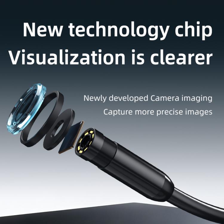 AN112T Type-C and 8 Pin IP67 8LEDs 8mm Industry Digital Endoscope, 1m Flexible Cable, 2m Flexible Cable, 3.5m Flexible Cable, 5m Flexible Cable, 10m Flexible Cable, 1m Hard Cable, 2m Hard Cable, 3.5m Hard Cable, 5m Hard Cable, 10m Hard Cable